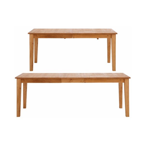 Masă din lemn masiv Støraa Amarillo, 150 x 76 cm-image-1
