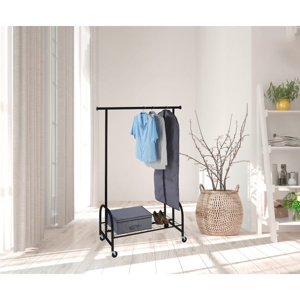 Suport metalic pentru haine Wenko Profi, negru-image-1