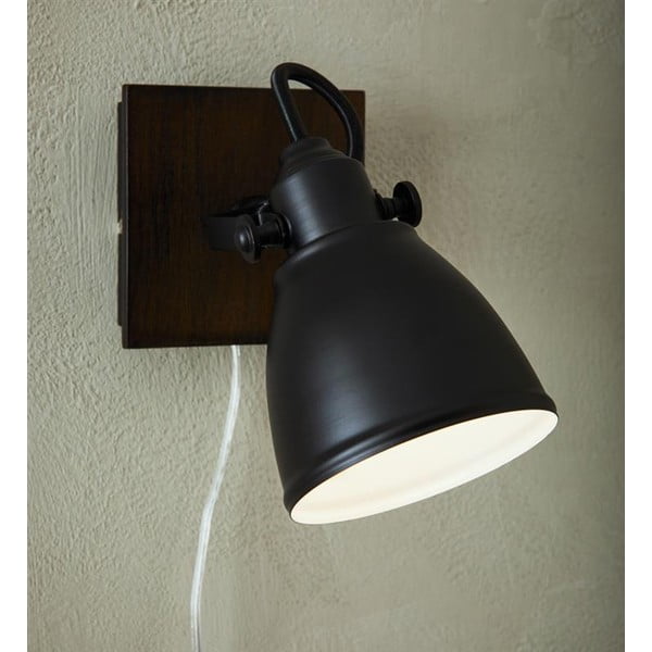 Aplică Markslöjd Native, înălțime 18,5 cm, negru-image-1