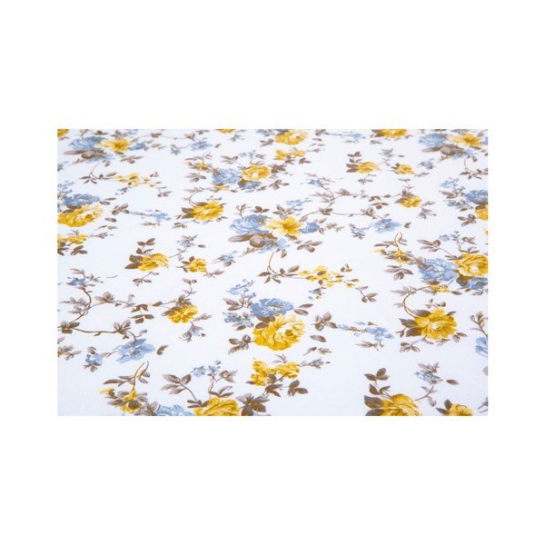 Set cearșaf elastic din bumbac și față de pernă Fitted Sheet Kasso, 100 x 200 cm-image-1