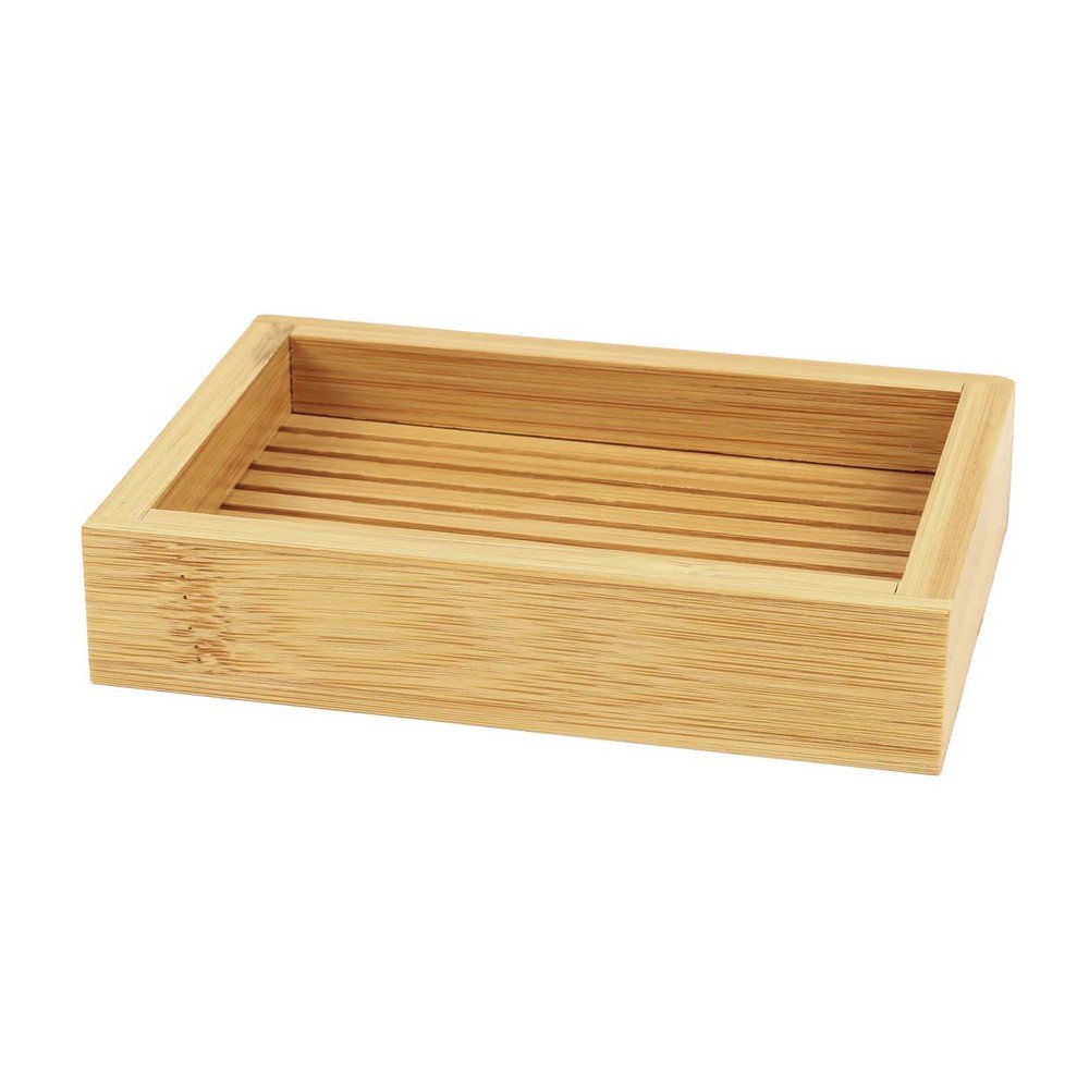 Săpunieră în culoare naturală din bambus Hanoi – douceur d'intérieur