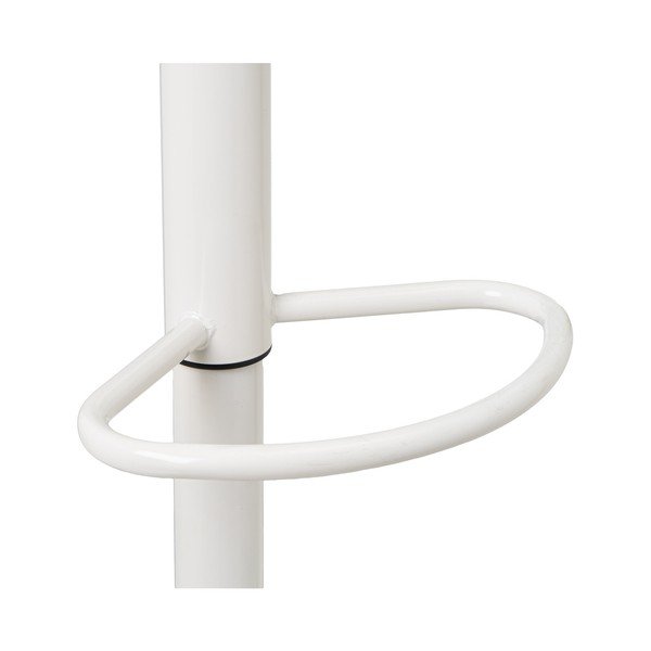 Scaune de bar albe cu înălțime ajustabilă 2 buc. din imitație de piele (înălțime șezut 56,5 cm) – Casa Selección-image-3