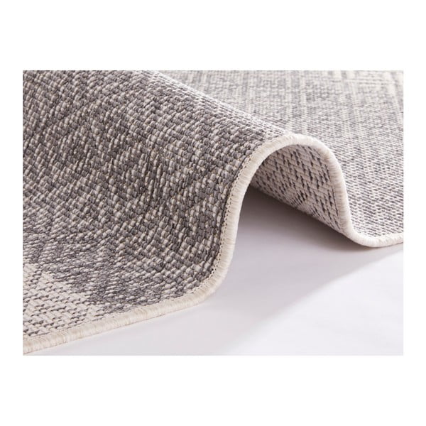 Covor reversibil adecvat interior/exterior NORTHRUGS Maui, 160 x 230 cm, gri deschis-image-2