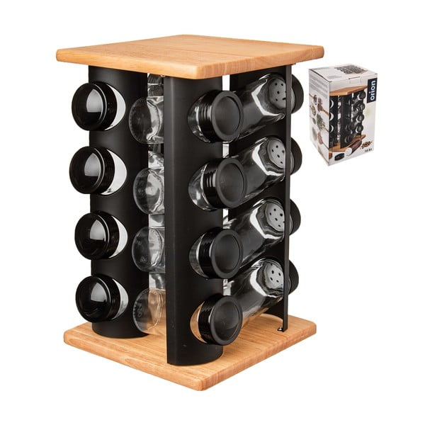 Set recipiente de condimente 16 buc. Black – Orion-image-2