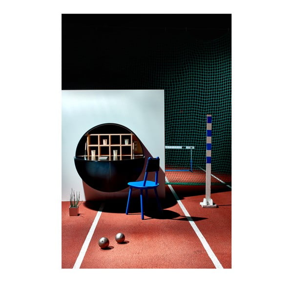 Dulap multifuncțional de perete EMKO Pill, negru-natural-image-1