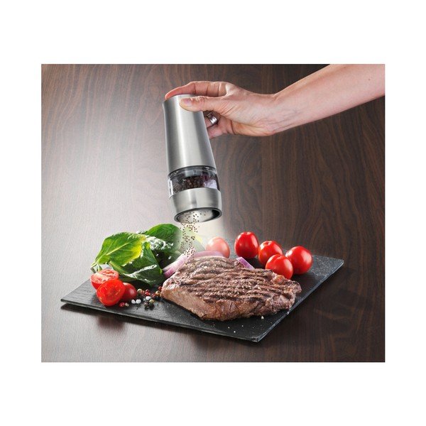 Râșniță dublă pentru sare și piper Wenko Mill, argintiu-image-2