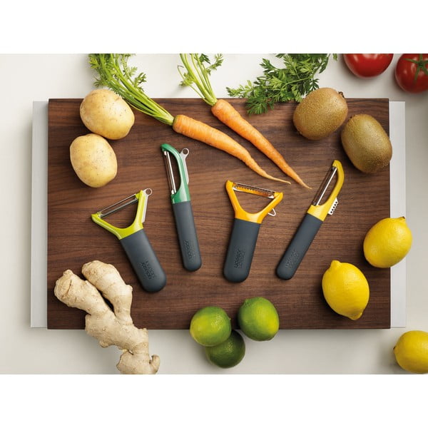 Cuțit pentru răzuit legume Joseph Joseph Multi-peel, verde gri-image-2