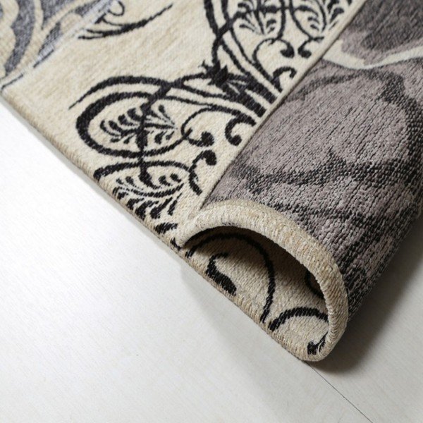 Covor Webtappeti Modern Kilim Charcoal, 60 x 120 cm-image-1