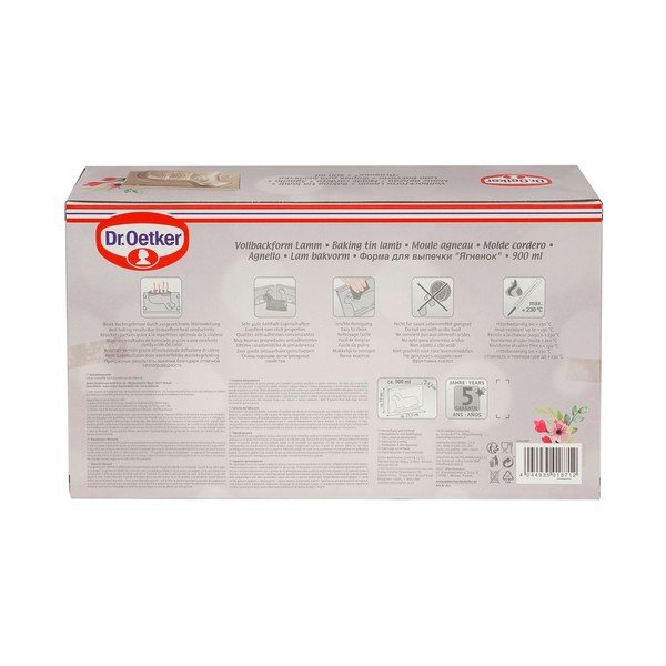 Formă din oțel pentru coacere Dr. Oetker Easter Lamb, 900 ml-image-2