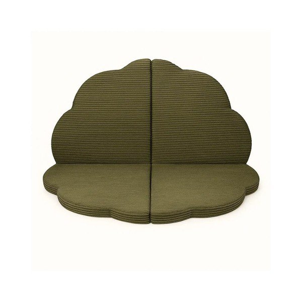 Saltea de joacă pentru copii kaki 160x160 cm – Meowbaby