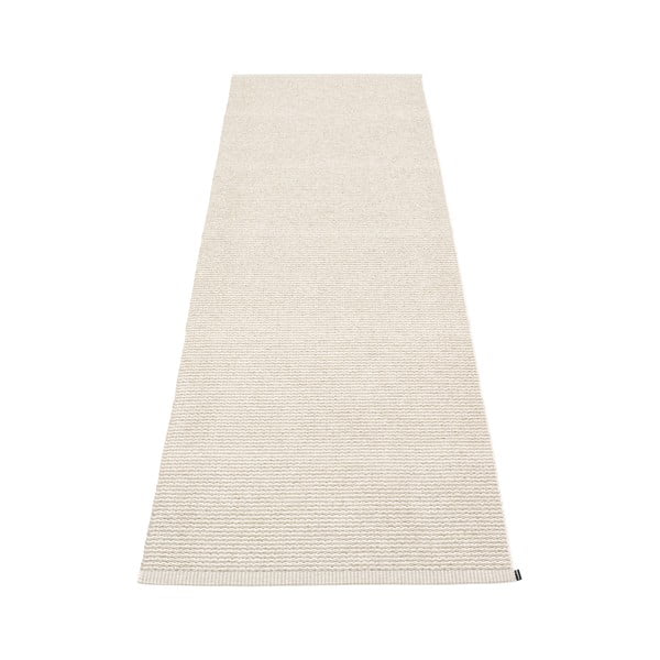 Covor tip traversă pentru interior și exterior crem 70x200 cm Mono Linen Vanilla – Pappelina