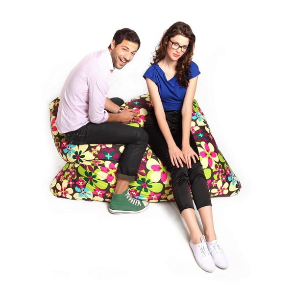 Puf Tuli Sofa, imprimeu floral-image-2