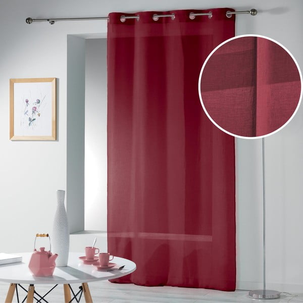 Perdea burgundy 140x240 cm Telma – douceur d'intérieur-image-3