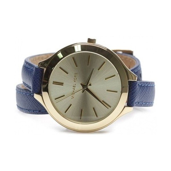 Ceas cu brățară din piele Michael Kors MK2286-image-1