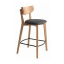 Scaun de bar din stejar Unique Furniture Pero