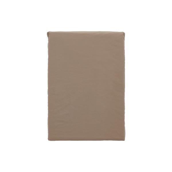 Lenjerie de pat maro din bumbac percal pentru pat de o persoană 140x200 cm Crisp – Södahl-image-3