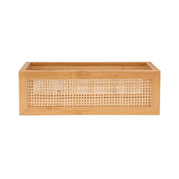 Organizator baie din bambus Wenko Allegre, 22 x 7 cm-image-4