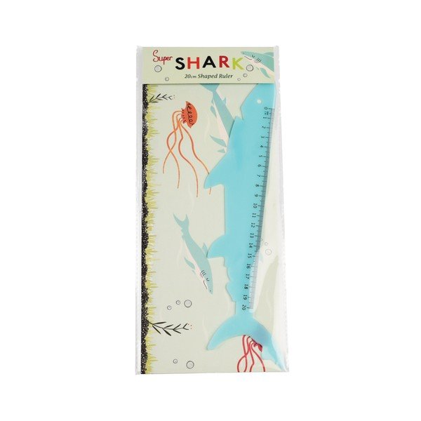Riglă din plastic Rex London Shark-image-2
