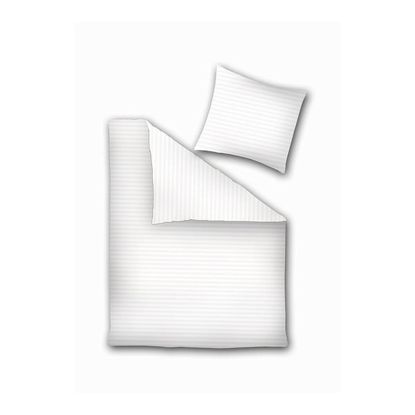 Lenjerie pentru pat din micropercal DecoKing Prestige, 200 x 220 cm + fețe pernă 80 x 80 cm, gri