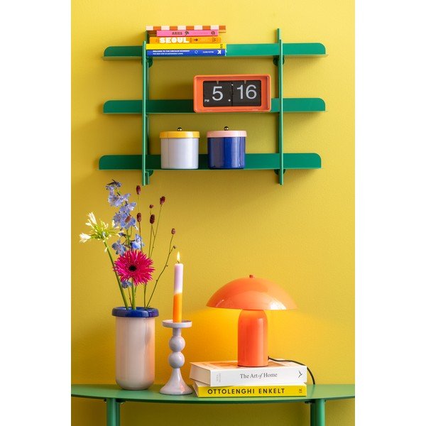 Raft verde etajat din metal 60 cm Cool Retro – PT LIVING-image-1