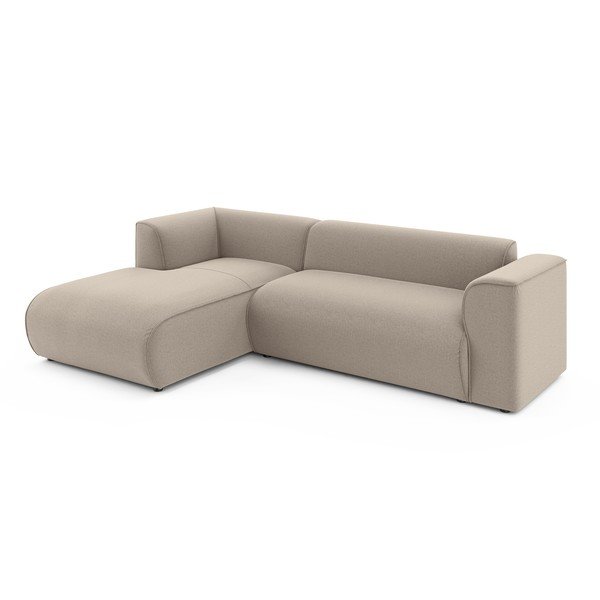 Colțar maro deschis (cu colț pe partea stângă/cu șezlong) Merid  – Ropez-image-2