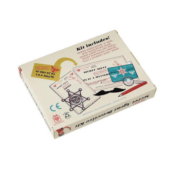 Set de spionaj cu insignă Rex London Secret Agent-image-3