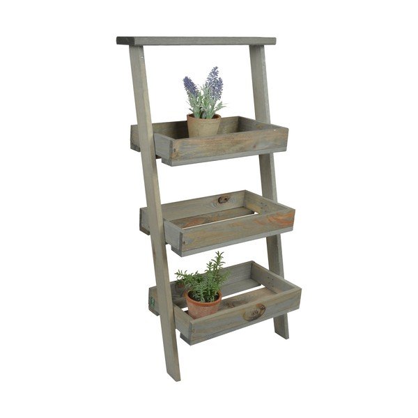 Suport pentru flori din lemn (înălțime 73 cm) – Esschert Design-image-2