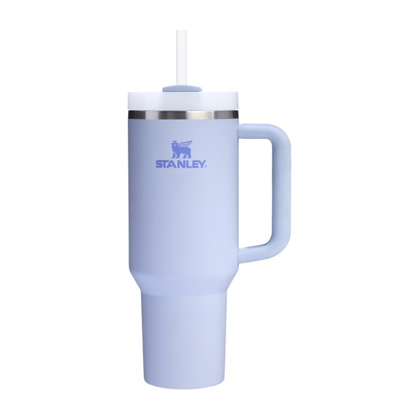 Termos mov cu pai din oțel inoxidabil 1,18 l Quencher H2.0 FlowState Tumbler Dew Drop – Stanley