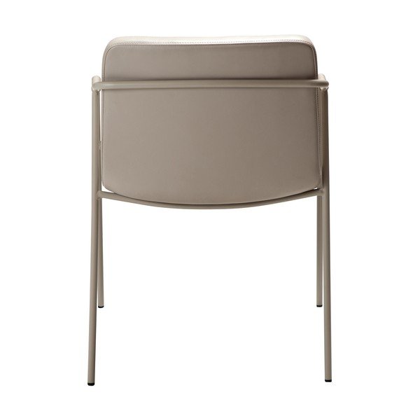 Scaun de dining bej cu cotiere Boto – DAN-FORM Denmark-image-4