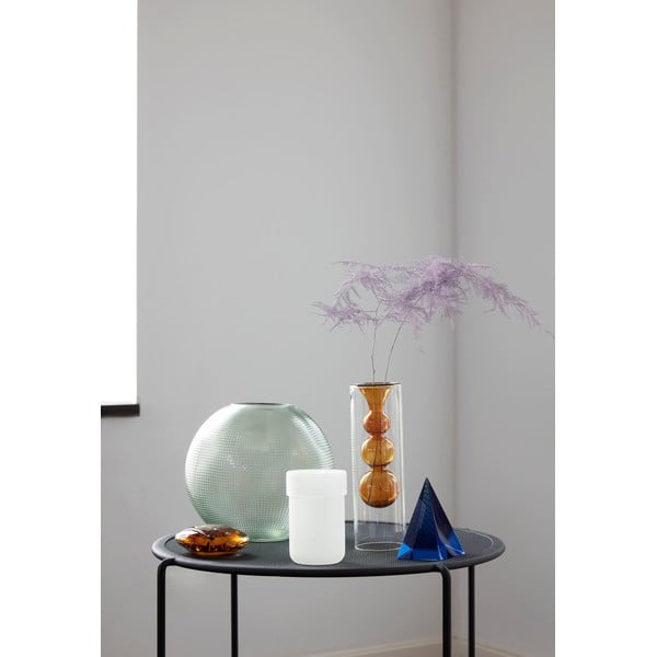 Vază din sticlă Hübsch Sole, înălțime 20 cm, verde-image-1