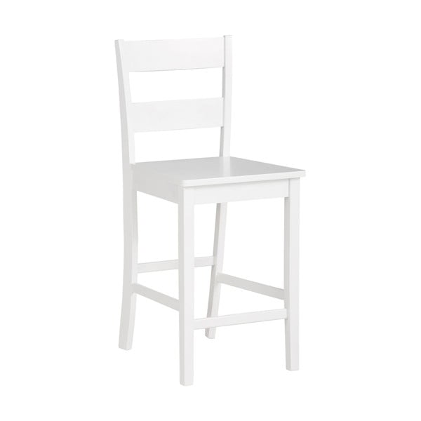 Scaun de bar alb din lemn de pin (înălțime șezut 60 cm) Torpedo – Støraa