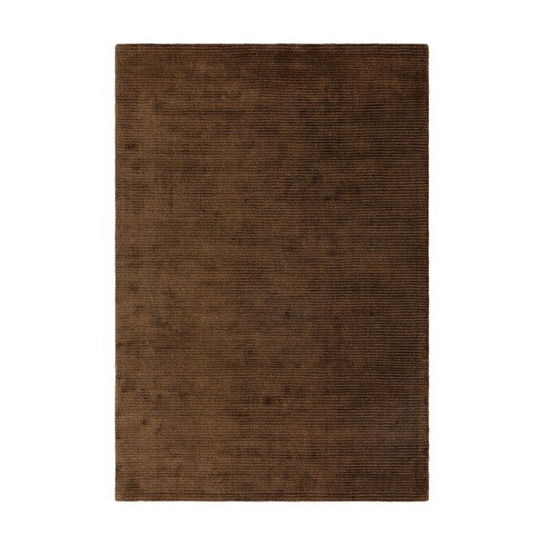Covor maro închis țesut manual 160x230 cm – Asiatic Carpets