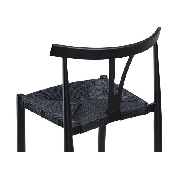 Scaun bar DAN-FORM Denmark Alfa, negru-image-4