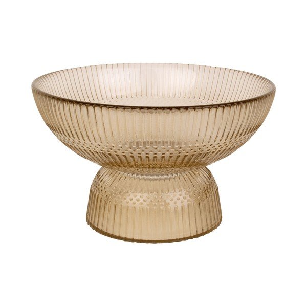 Bol din sticlă PT LIVING Posh, ø 20 cm, maro-image-3