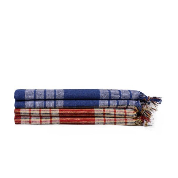 Set 4 barevných prosoape pentru mâini, 180 x 80 cm-image-1