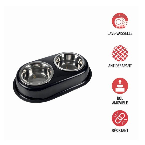 Set boluri cu suport pentru câini din plastic – Love Story-image-2