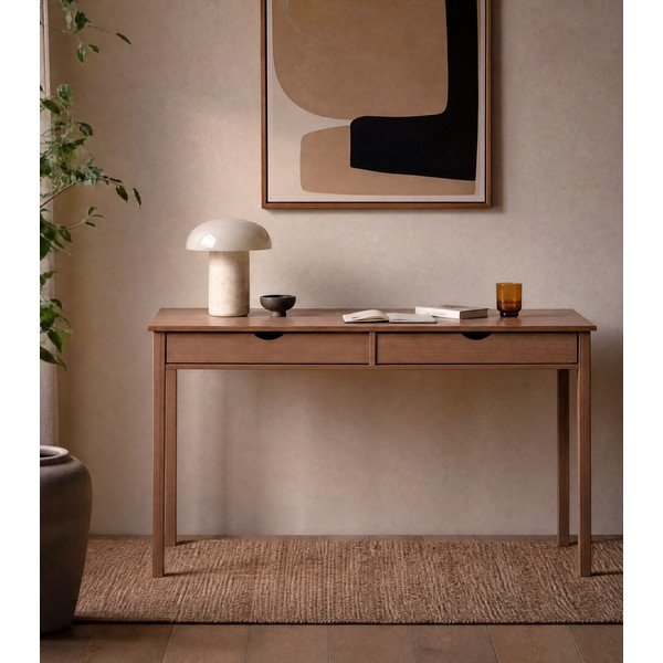 Birou din lemn de pin Støraa Gava, lungime 140 cm-image-3