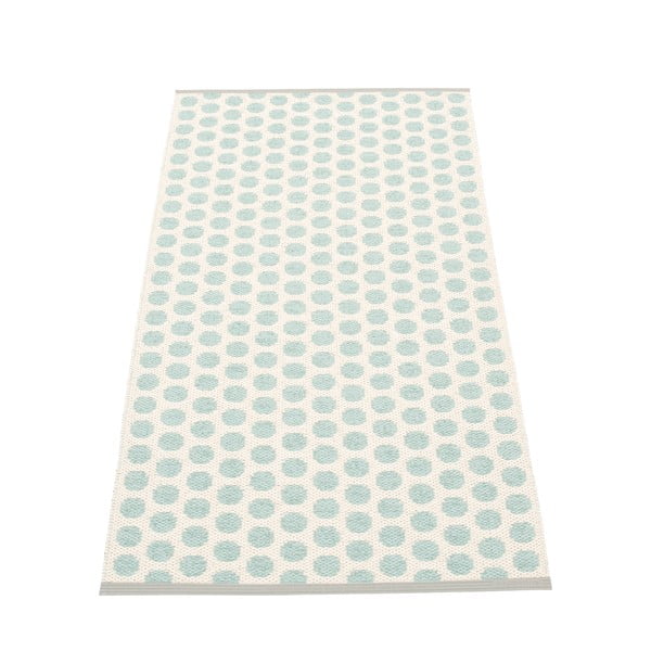 Covor tip traversă pentru interior și exterior verde mentă 70x150 cm Noa Pale Turquoise – Pappelina