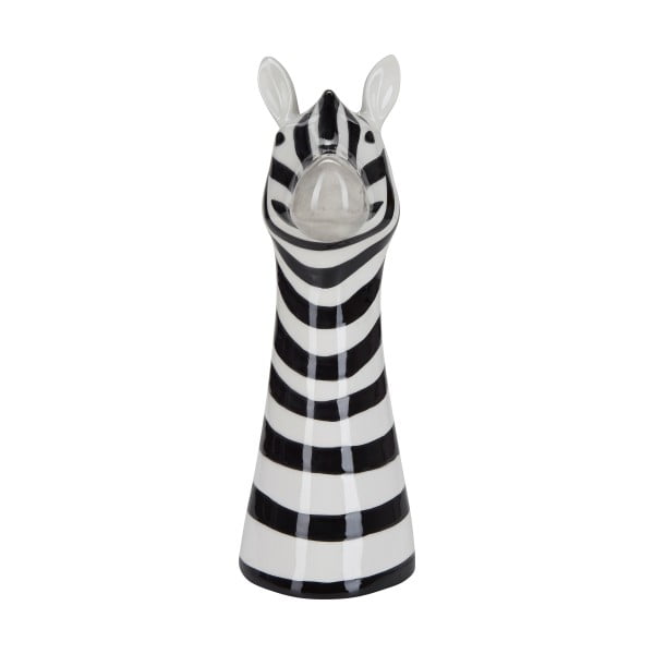 Vază în formă de zebră Bahne & CO, înălțime 27 cm