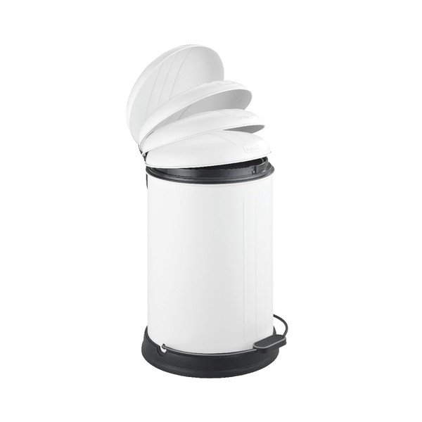 Coș de gunoi Wenko Lagun, 12 l, alb-image-1