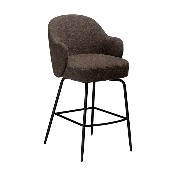 Scaun de bar maro rotativ (înălțime șezut 70 cm) Bae – DAN-FORM Denmark