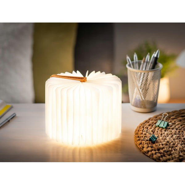 Decorațiune luminoasă portocalie cu USB Booklight – Gingko-image-1
