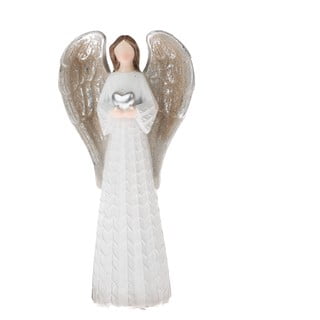 Statuetă de înger Dakls Heart, înălțime 19,5 cm