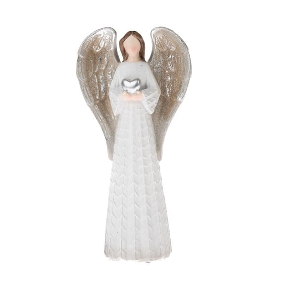 Statuetă de înger Dakls Heart, înălțime 19,5 cm