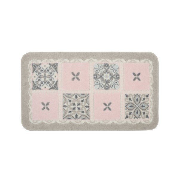 Set 2 covorașe de baie Confetti Bathmats Ceramic Pink-image-1