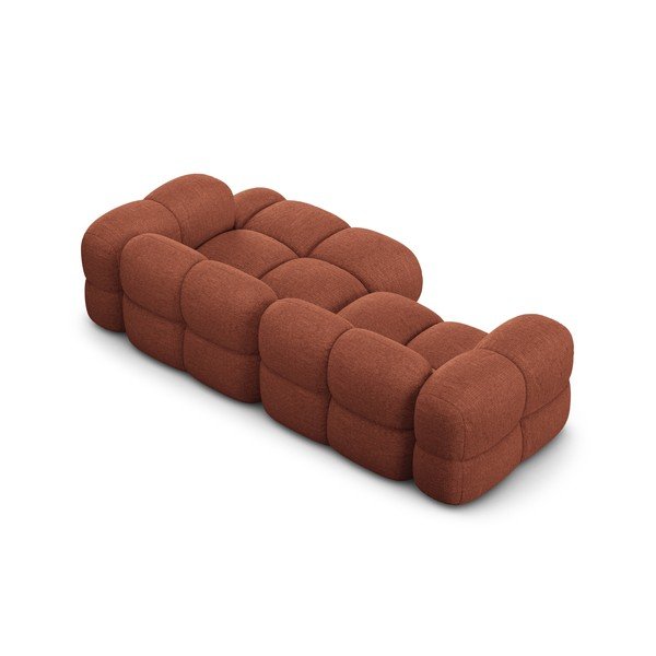 Colțar cărămiziu (cu colț pe partea dreaptă/cu șezlong) Loretto – Cosmopolitan Design-image-4