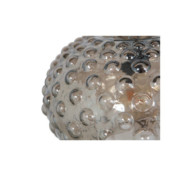 Veioză bej cu abajur din sticlă (înălțime 20 cm) Soap – BePureHome-image-1