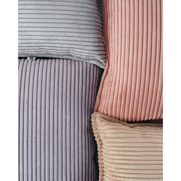 Pernă decorativă pentru copii verde-mentă cu tapițerie din catifea reiată Bolster – Wigiwama-image-3