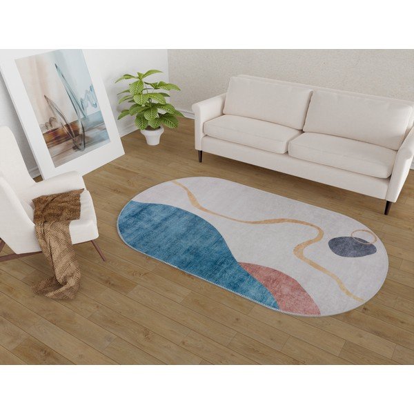 Covor lavabil 60x100 cm Oval – Vitaus-image-1
