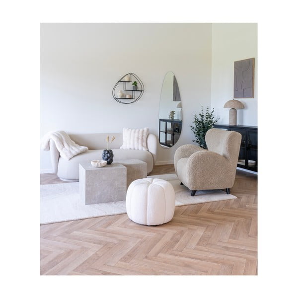 Pernă decorativă din blană artificială 45x45 cm Galena – House Nordic-image-4